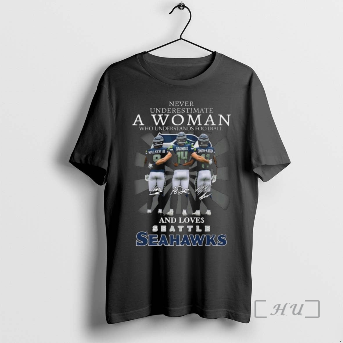 Officials Never Underestimate A Woman Who Understands Football Walker Iii Darnold And Smith Njigba And T-Shirts, Hoodie,...
