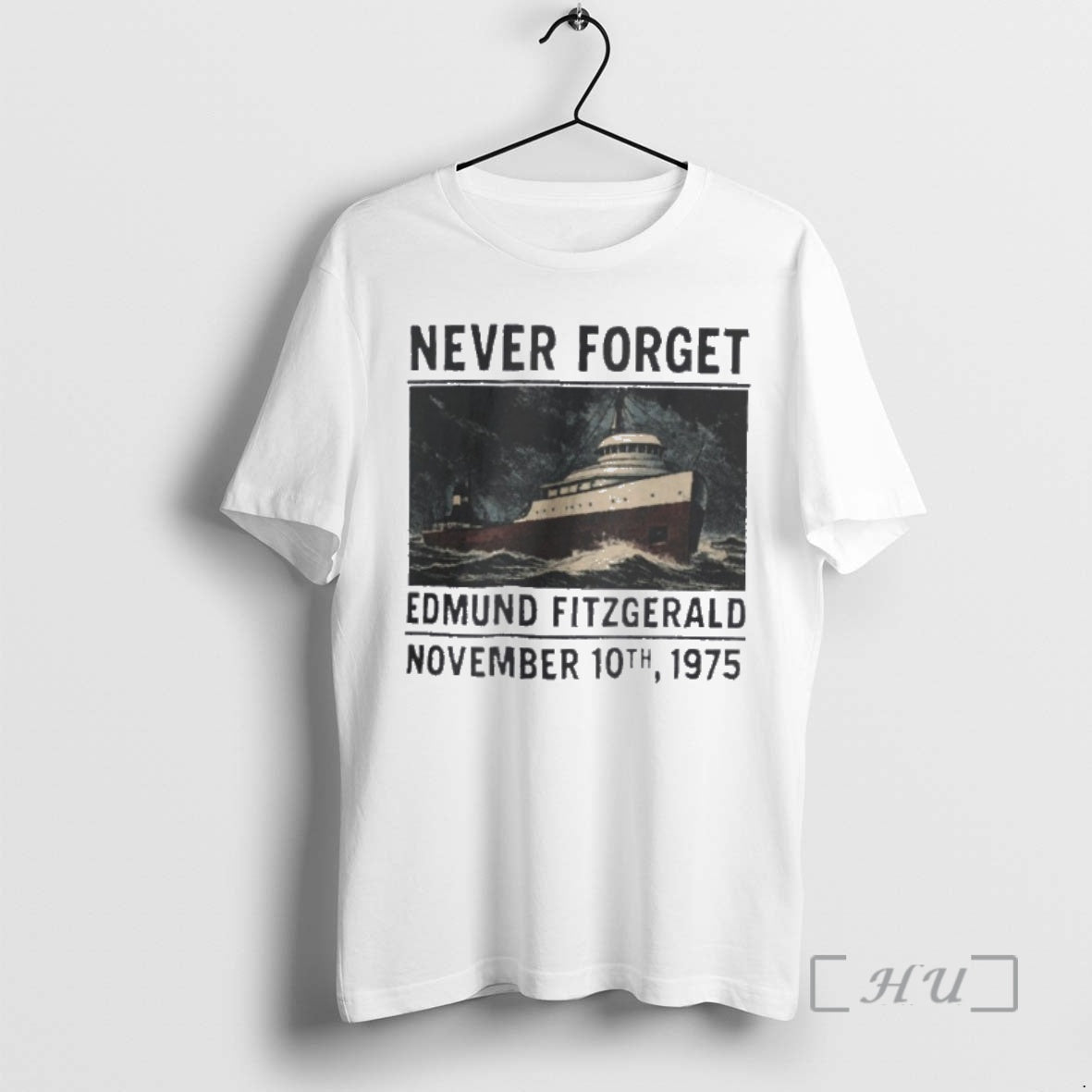 Officials Never Forget Edmund Fitzgerald Nov 1975 T-Shirts, Hoodie, Sweatshirt