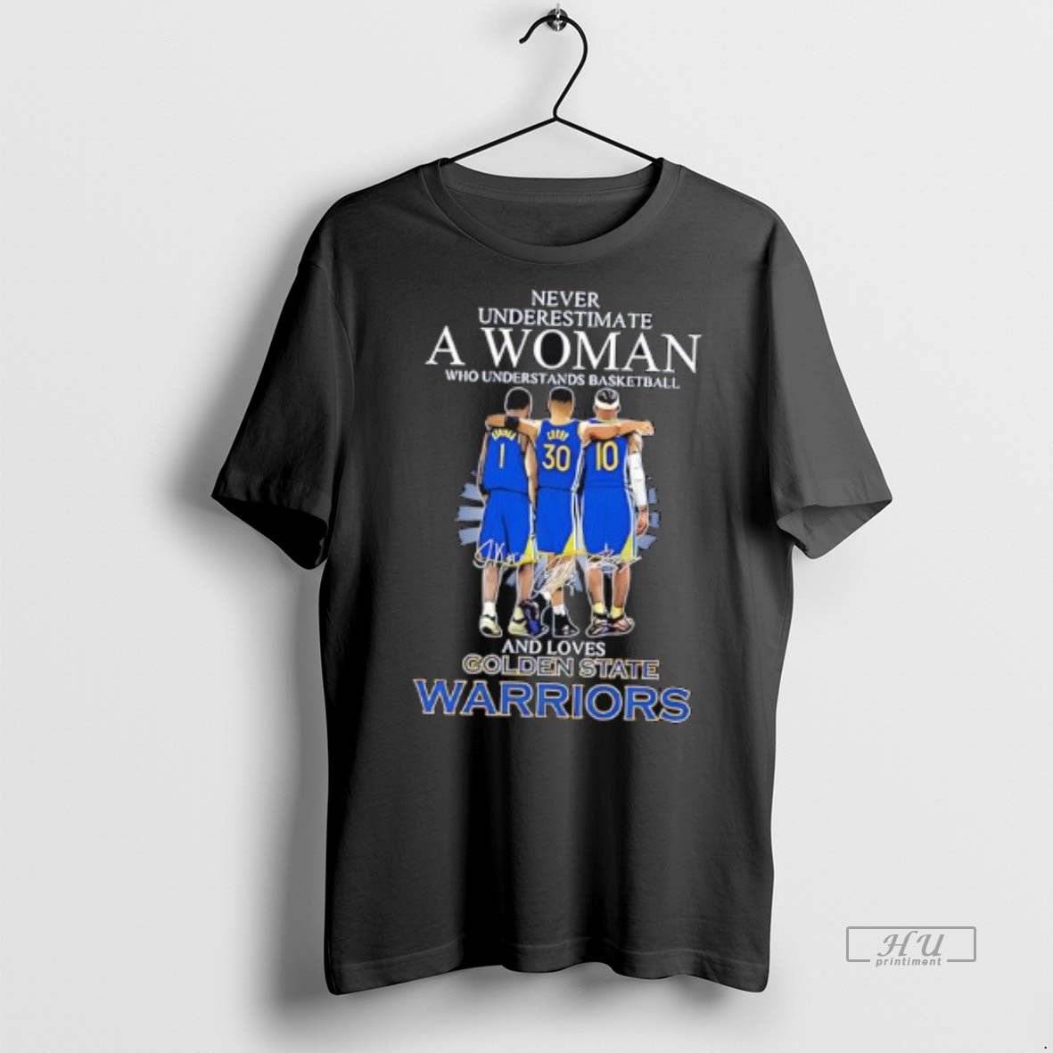 Officials Never Underestimate A Woman Who Understands Basketball And Loves Golden State Warriors Signatures Premium...