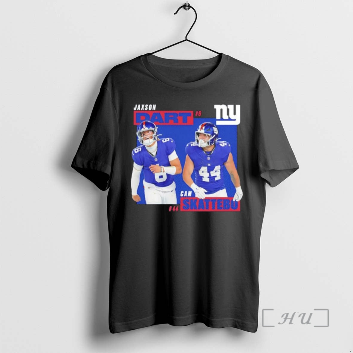 Officials New York Giants Rb Cam Skattebo 44 Jaxson Dart 8 Graphic Premium T Shirts Hoodie, Sweatshirt | InkNestWear.com