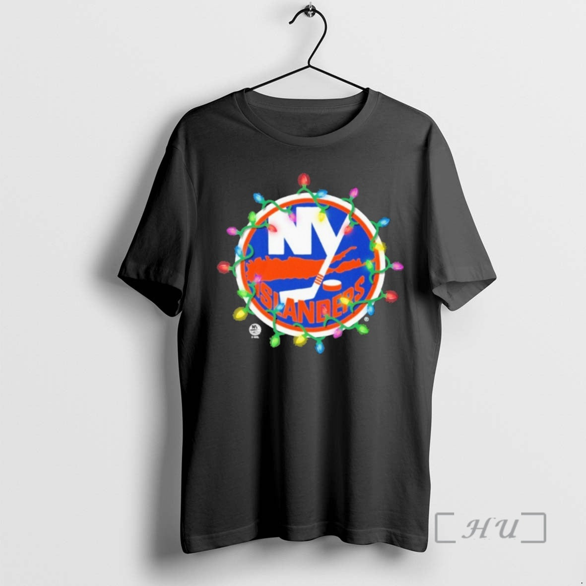 Officials New York Islanders Logo Lights Christmas T-Shirts, Hoodie, Sweatshirt | InkNestWear.com