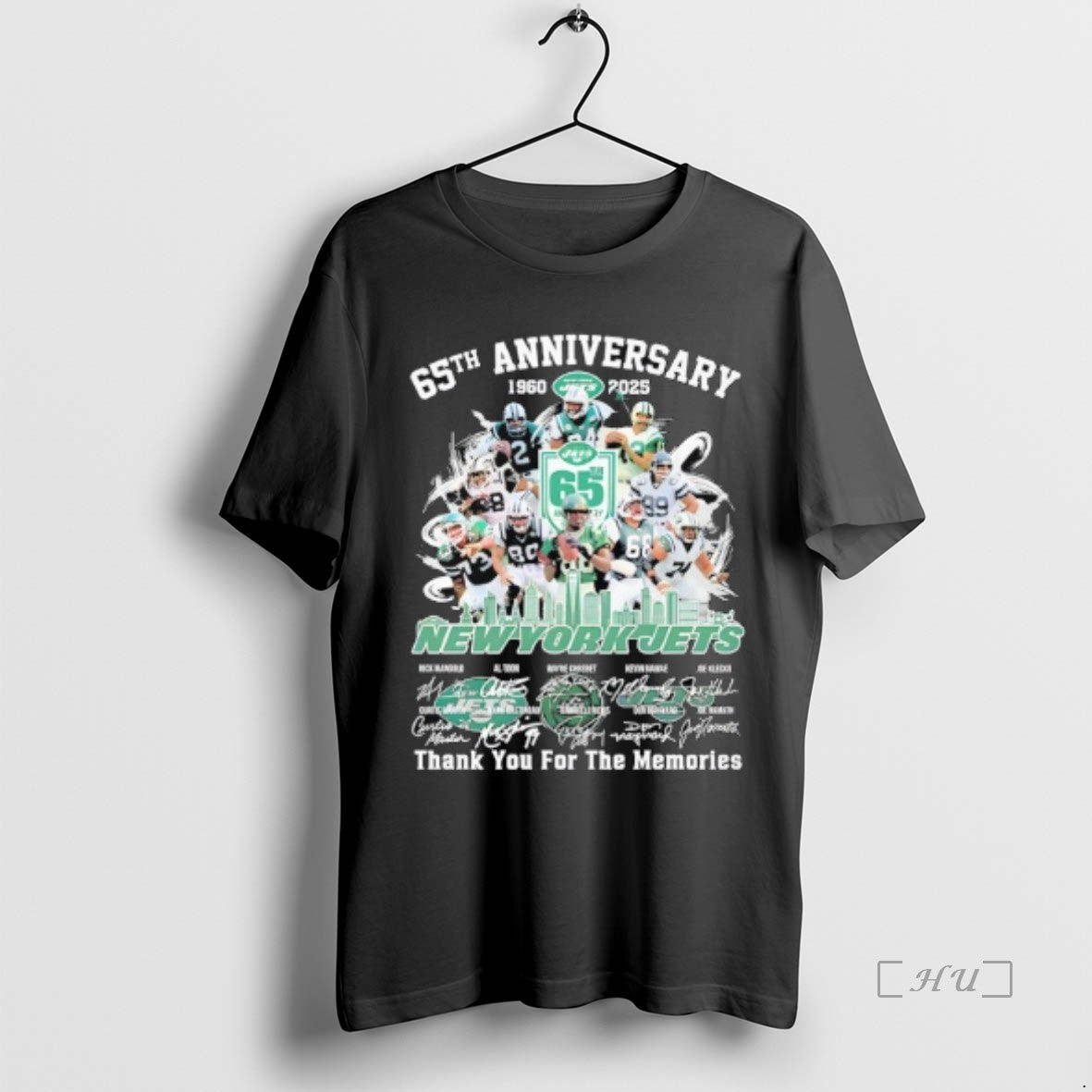 Officials New York Jets Thank You For The Memories 65th Anniversary 1960 2025 Premium T-Shirts, Hoodie, Sweatshirt