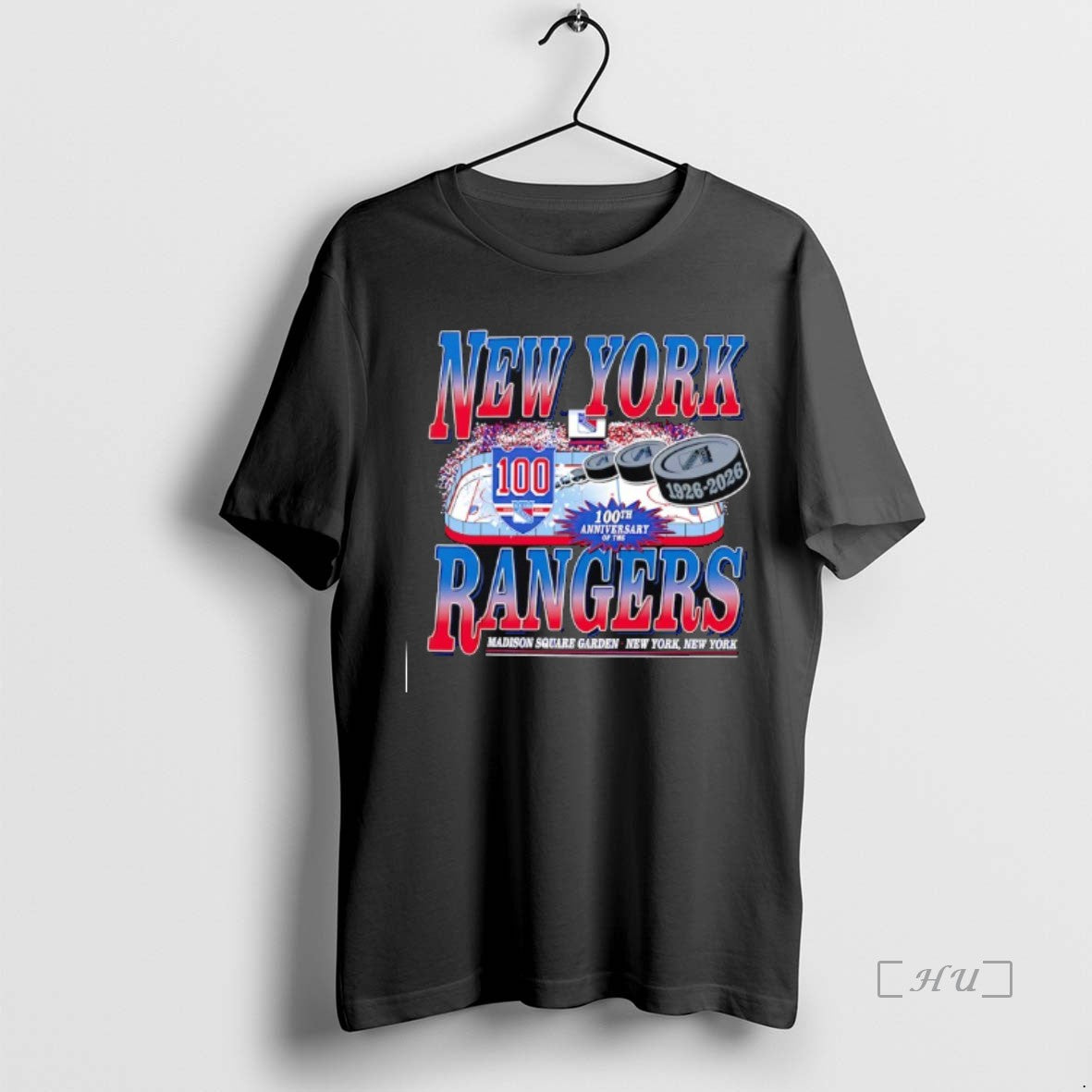 Officials New York Rangers Hockey Club 100th Anniversary Of The 1926 2026 Premium T Shirts Hoodie, Sweatshirt