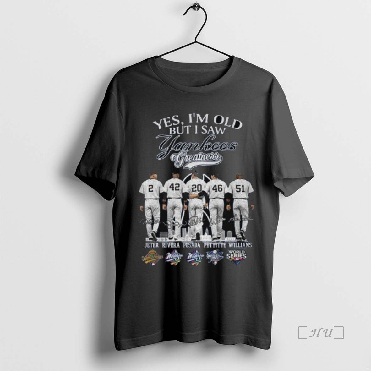 Officials New York Yankees Yes Im Old But I Saw Yankees Greatness Team 2025 Signatures T-Shirts, Hoodie, Sweatshirt
