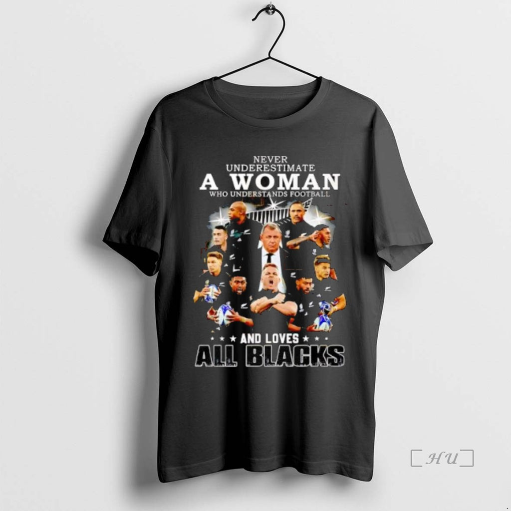 Officials New Zealand National Rugby Union Team Never Understands Football And Loves All Blacks Graphic T-Shirts, Hoodie,...