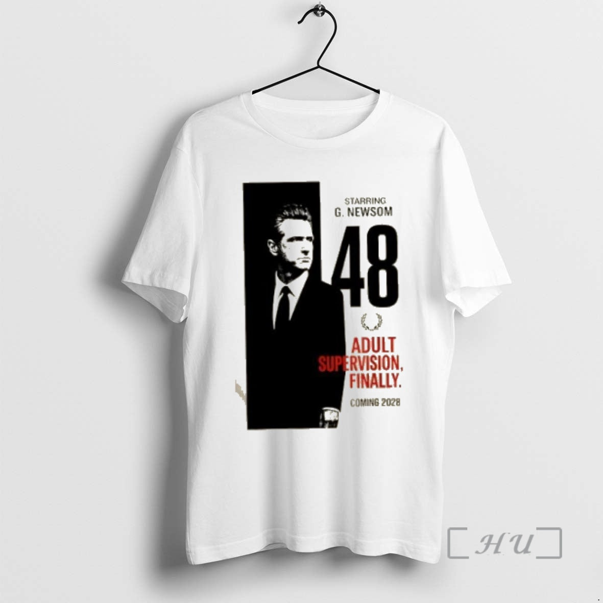 Officials Newsom 2028 Adult Supervision Finally Political Protest T-Shirts, Hoodie, Sweatshirt | InkNestWear.com