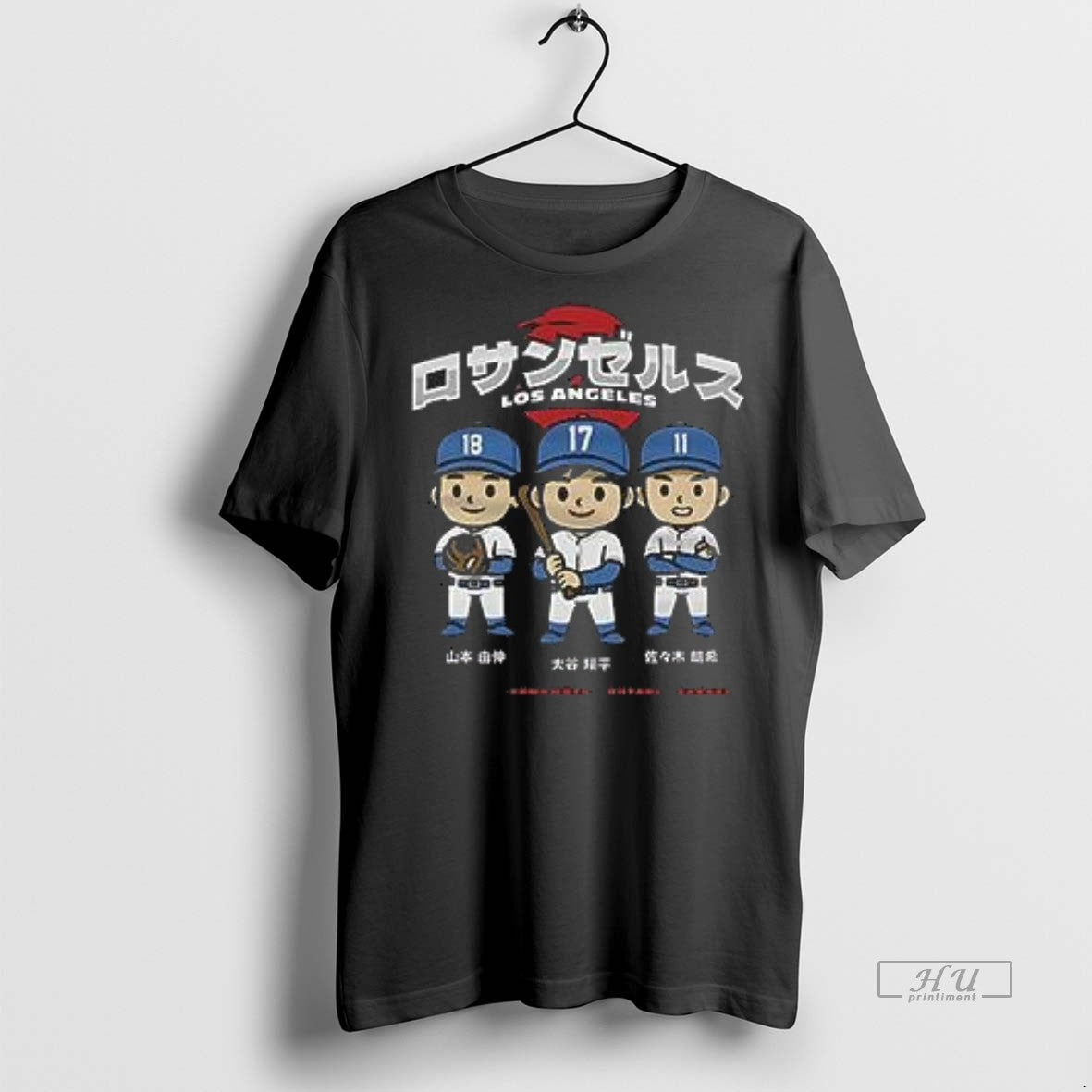 Officials Nice Shohei Ohtani Los Angeles Dodgers Chibi Anime Shirtshohei Ohtani Los Angeles Dodgers Chibi T-Shirts,...