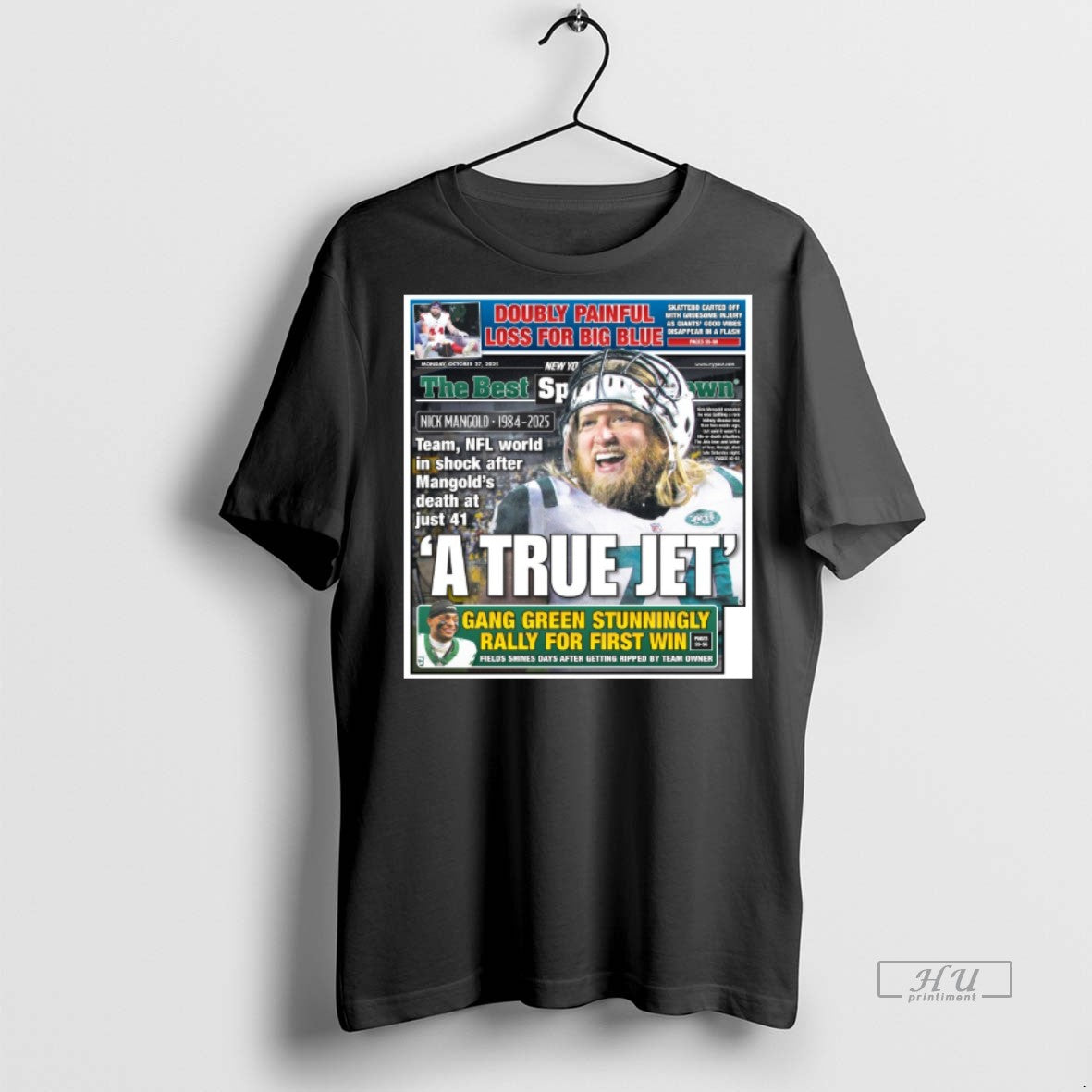 Officials Nick Mangold Doubly Painful Loss For Big Blue A True Jet Gang Green Stunningly T-Shirts, Hoodie, Sweatshirt