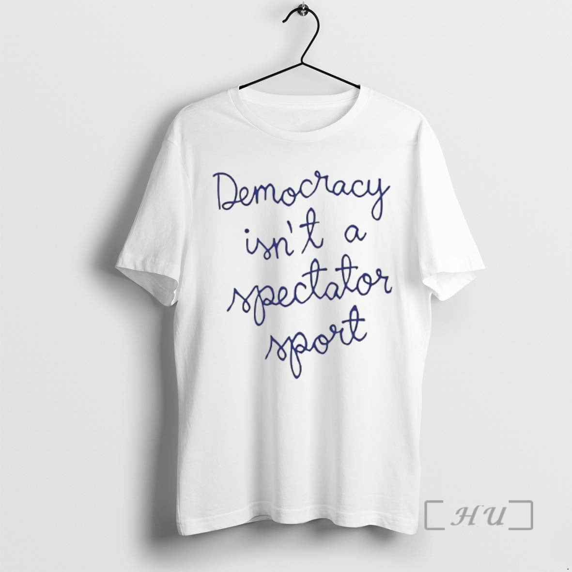 Officials Nicole Wallace Democracy Is Not A Spectator Sport T-Shirts, Hoodie, Sweatshirt | InkNestWear.com