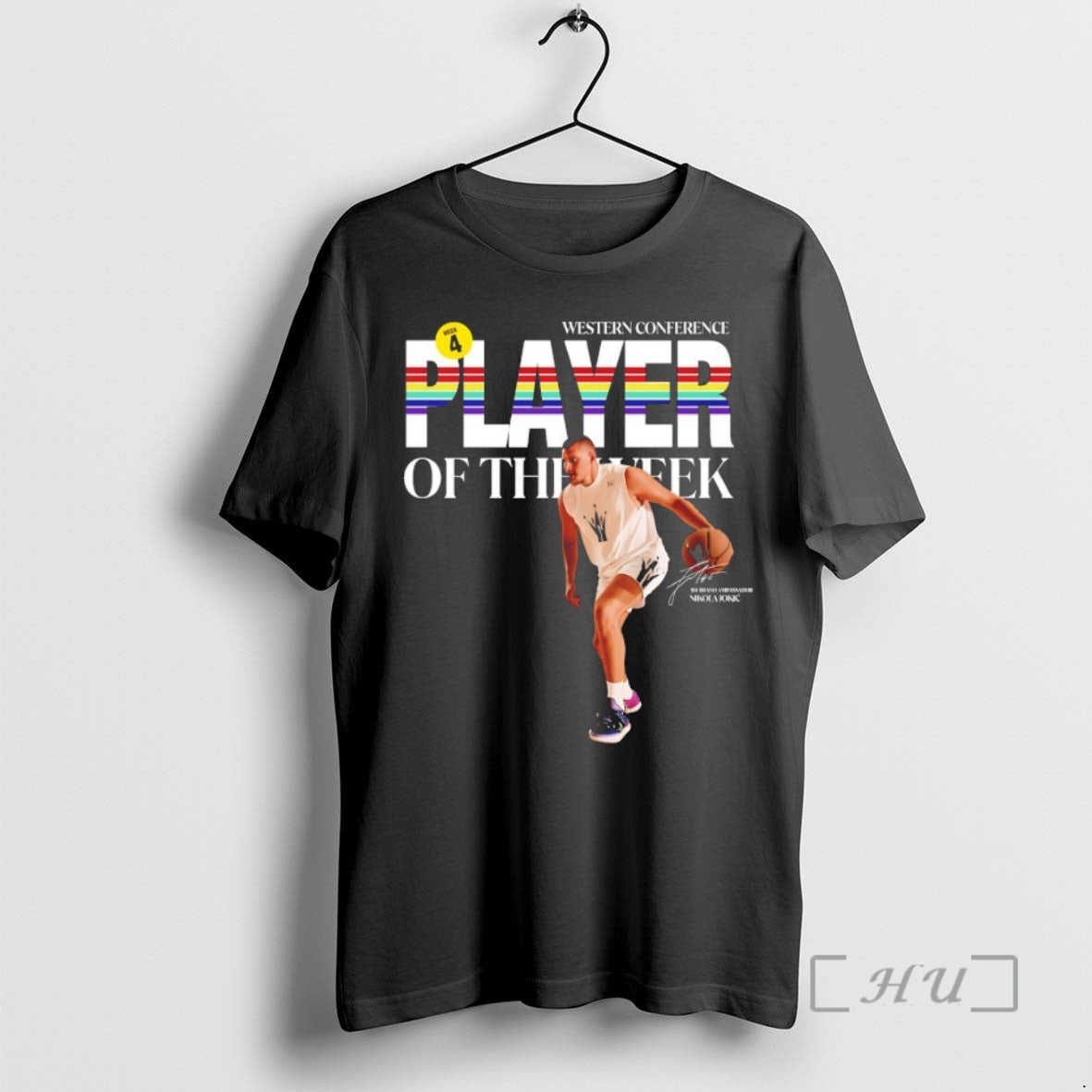 Officials Nikola Jokic Western Conference Player Of The Week T-Shirts, Hoodie, Sweatshirt | InkNestWear.com