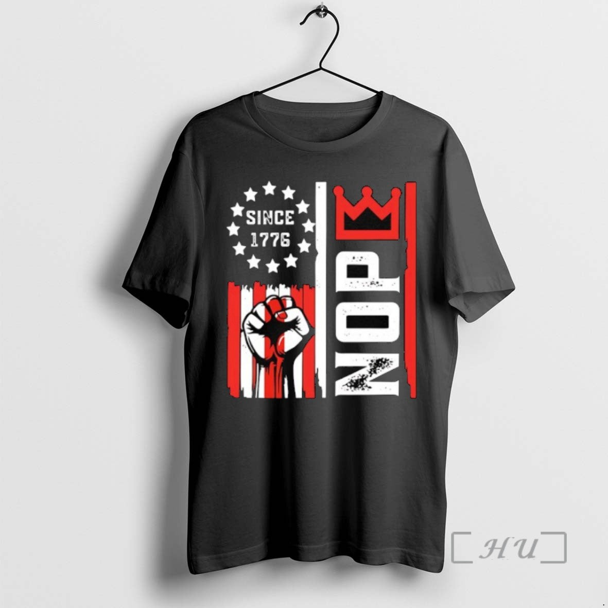 Officials No Kings Nope Since 1776 Usa Flag Shirts Sweater