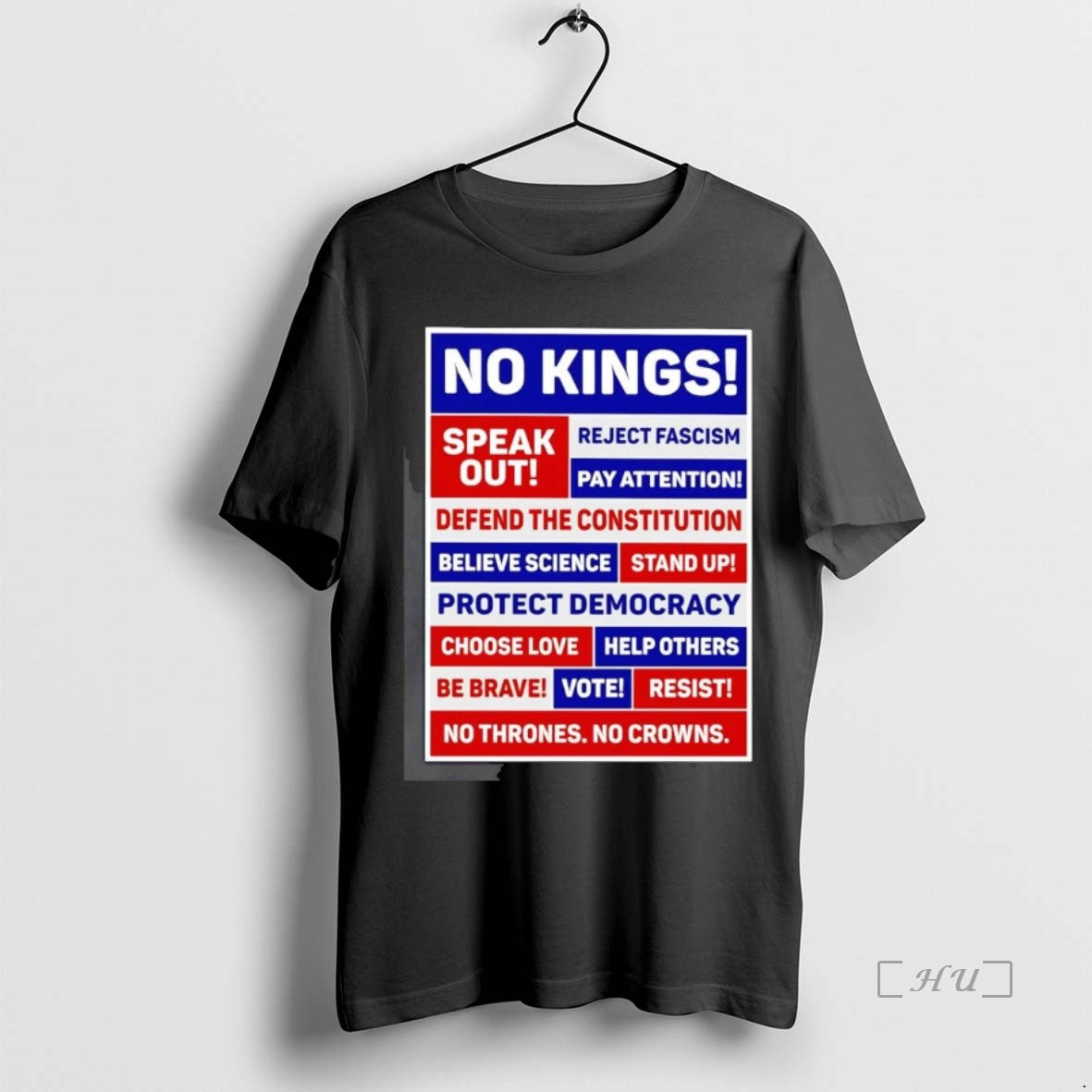 Officials No Kings Speak Out Reject Fascism Pay Attention No Thrones No Crowns Premium T-Shirts, Hoodie, Sweatshirt