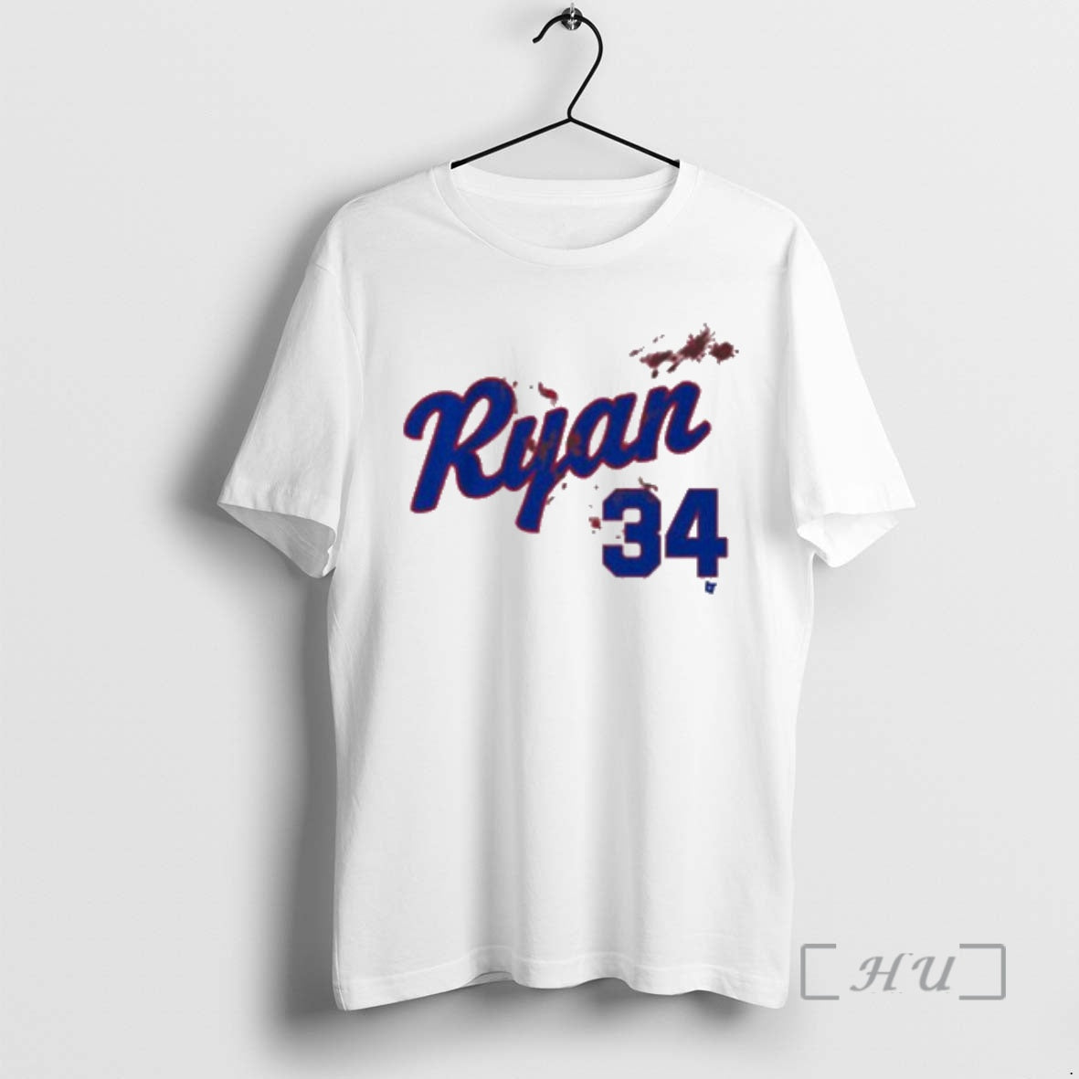 Officials Nolan Ryan Bloody 34 Texas Baseball