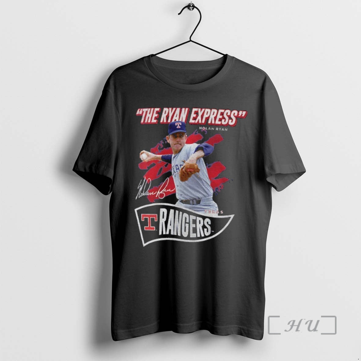 Officials Nolan Ryan Texas Rangers The Ryan Express Baseball Player Mlb Signature Premium T Shirts Hoodie, Sweatshirt