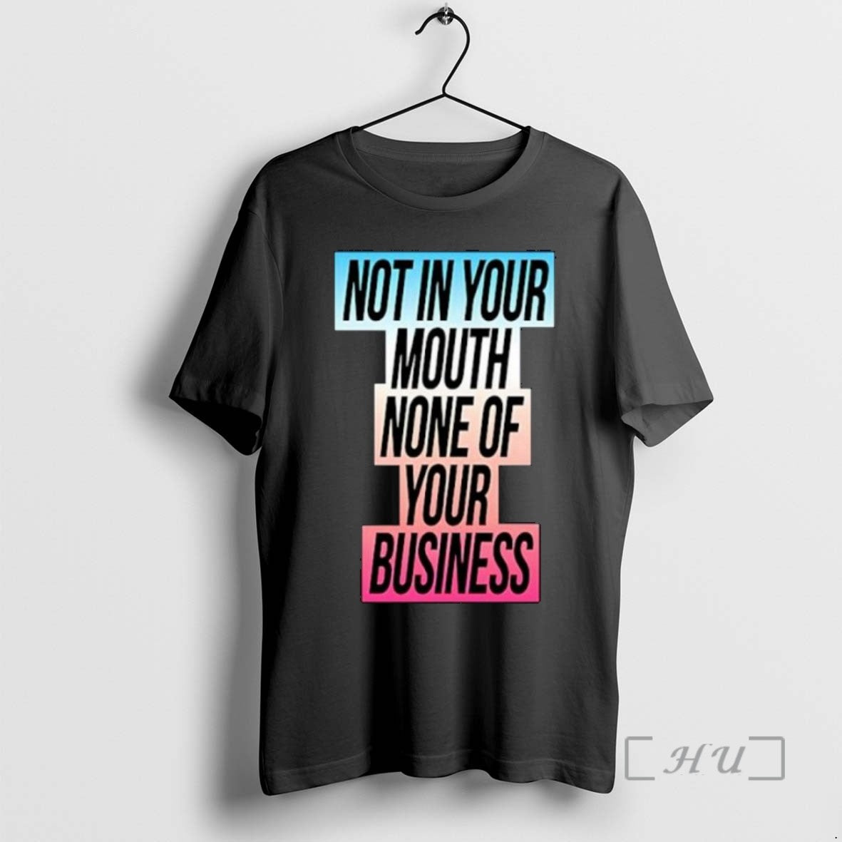 Officials Not In Your Mouth None Of Your Business Trans Flag Ornaments T Shirt Sweater