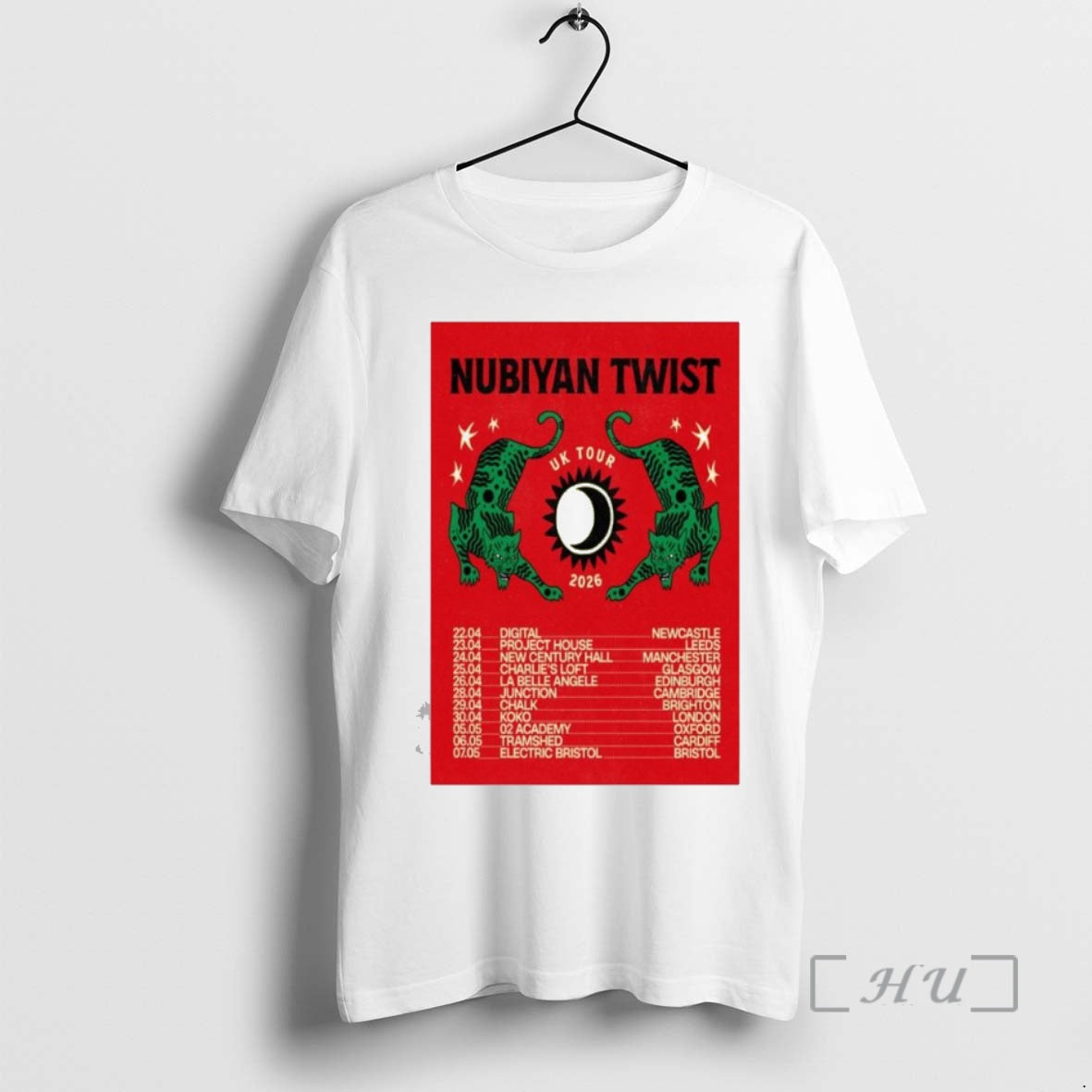 Officials Nubiyan Twist Uk Tour 2026 T-Shirts, Hoodie, Sweatshirt | InkNestWear.com