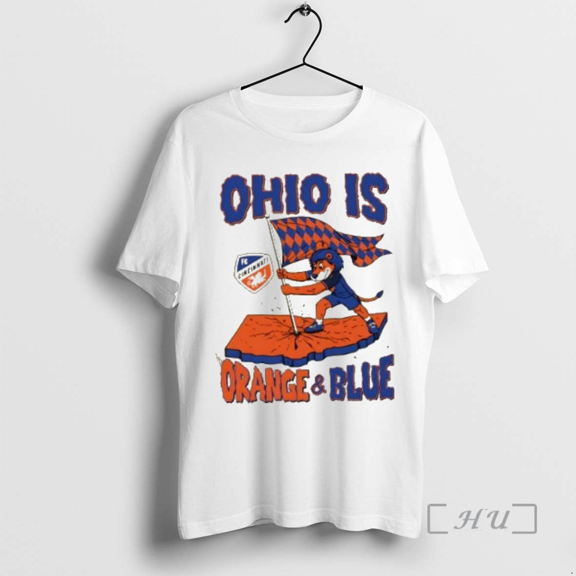 Officials Ohio Is Orange And Blue Fc Cincinnati T-Shirts, Hoodie, Sweatshirt | InkNestWear.com