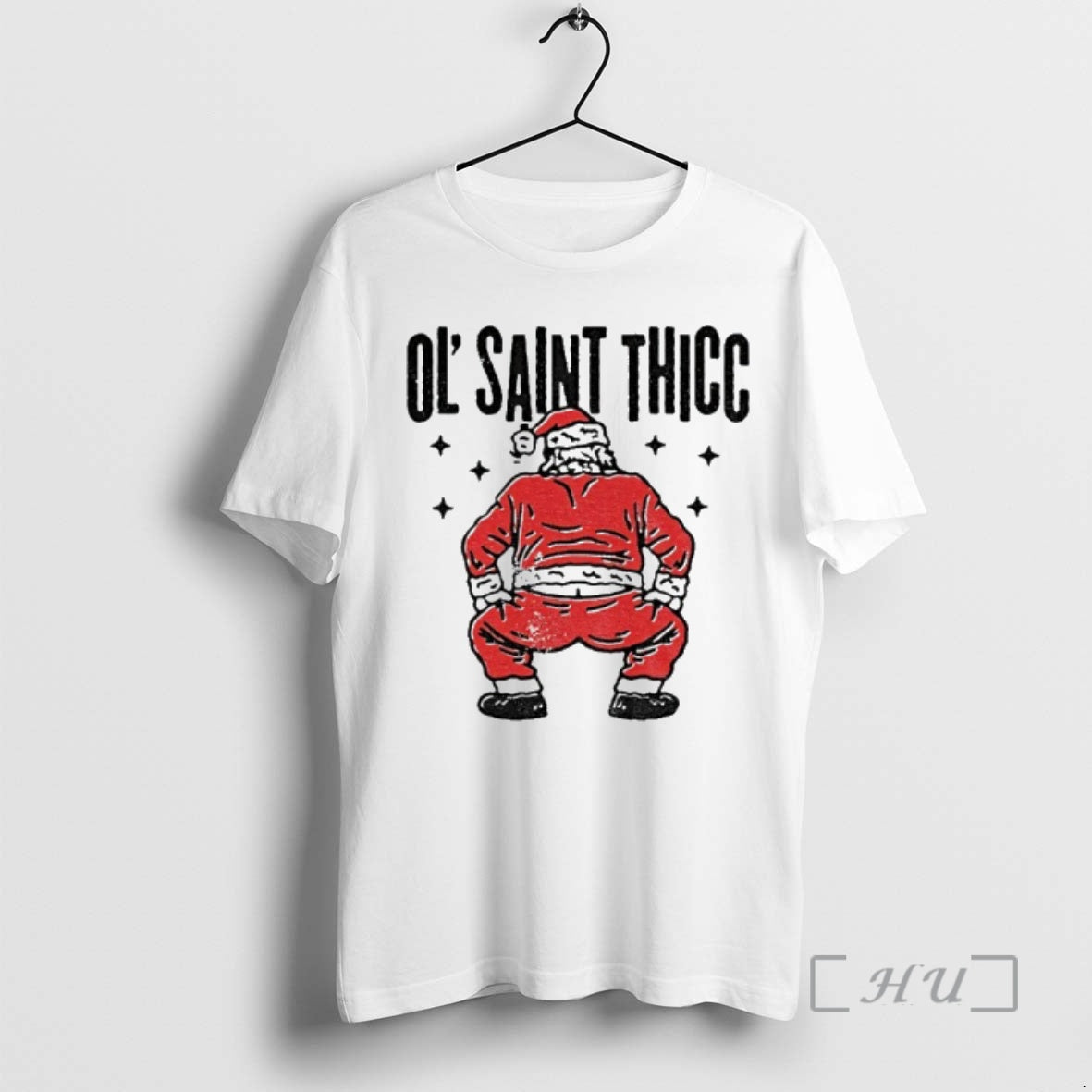Officials Ol Saint Thicc Slutty Twerkin Santa Claus T-Shirts, Hoodie, Sweatshirt | InkNestWear.com
