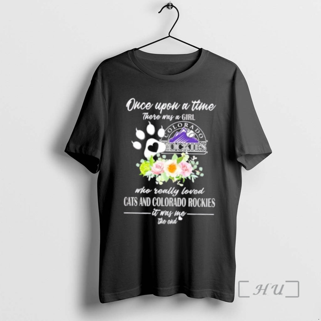 Officials Once Upon A Time There Was A Girl Who Really Loved Cats And Colorado T-Shirts, Hoodie, Sweatshirt | InkNestWear.com