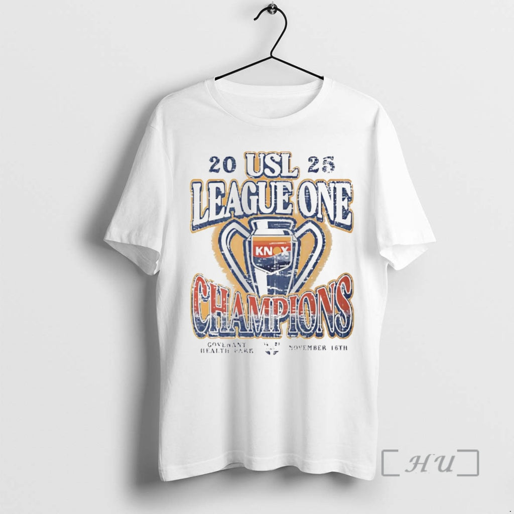 Officials One Knoxville Sc 2025 Usl League One Champions Trophy T-Shirts, Hoodie, Sweatshirt | InkNestWear.com