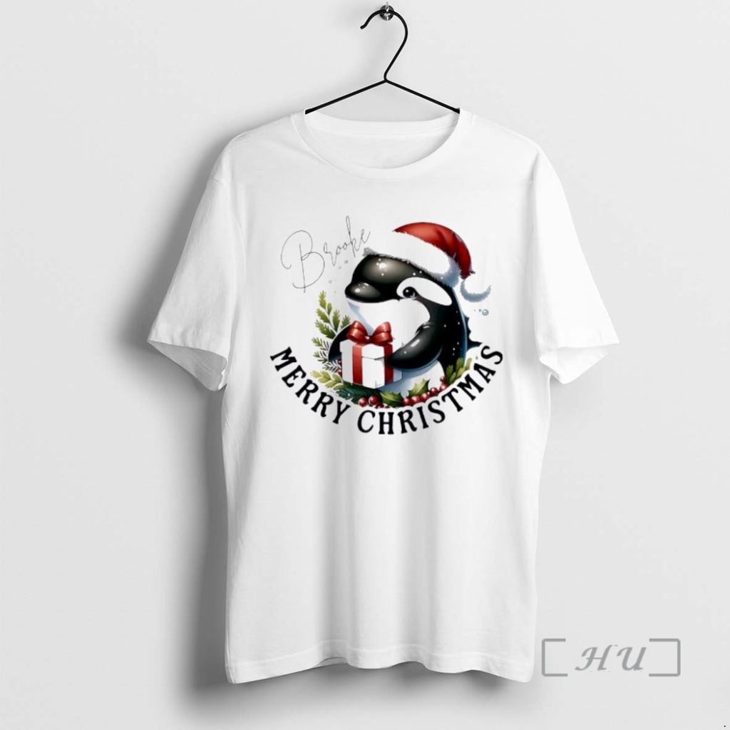 Officials Orca Baby Xmas Babys First Christmas Personalized Ornaments White T-Shirts, Hoodie, Sweatshirt | InkNestWear.com