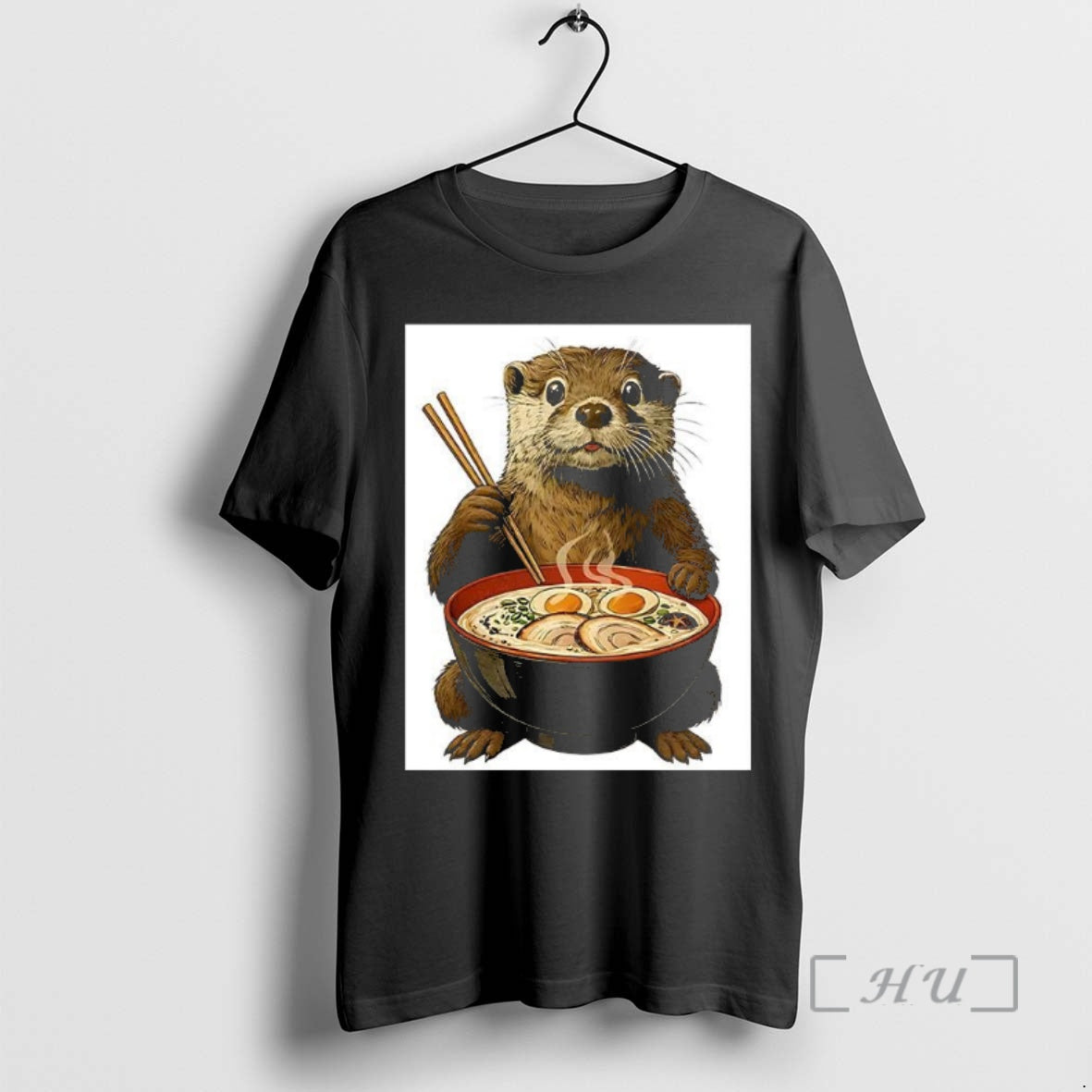 Officials Otter Eating Ramen Cartoon T-Shirts, Hoodie, Sweatshirt | InkNestWear.com