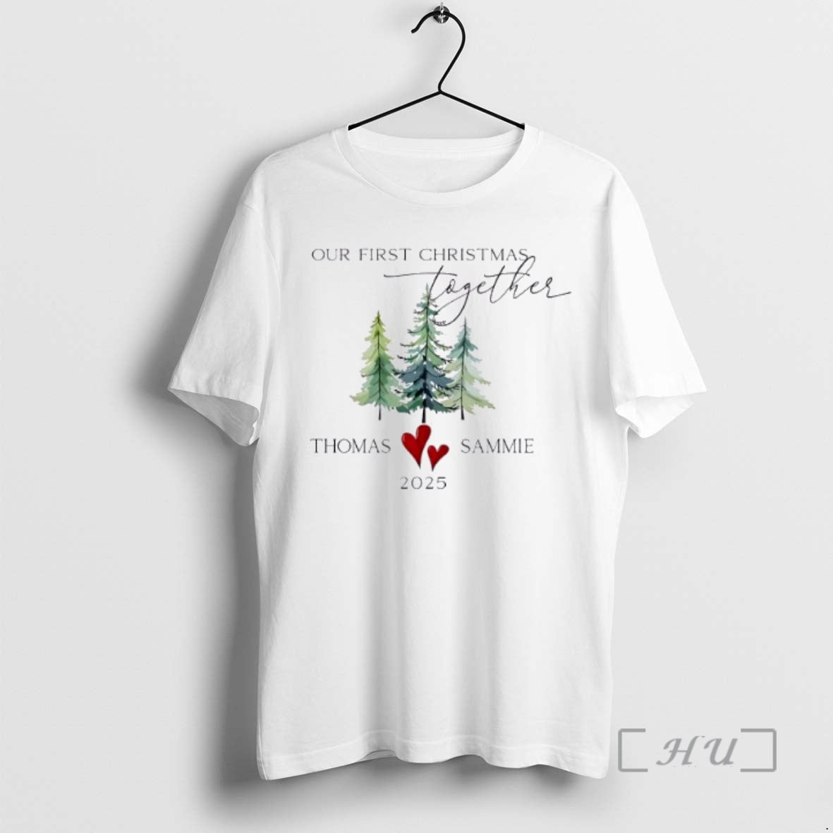 Officials Our First Christmas Together 2025 Personalized Ornaments White T-Shirts, Hoodie, Sweatshirt | InkNestWear.com