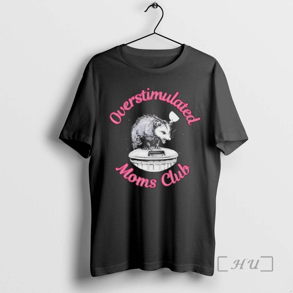 Officials Overstimulated Moms Club T-Shirts, Hoodie, Sweatshirt | InkNestWear.com