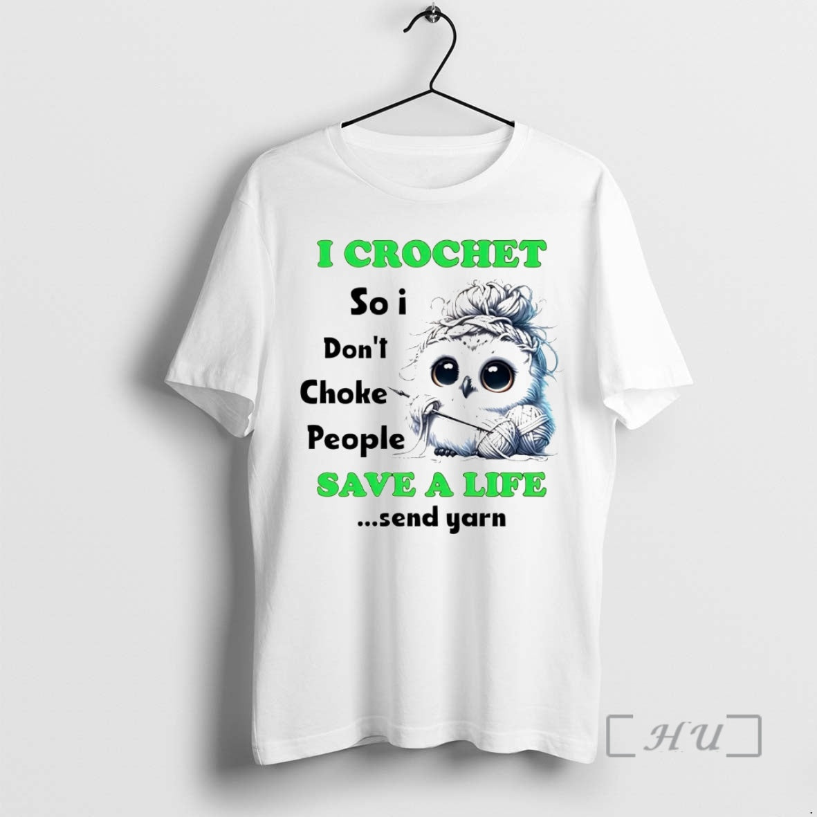 Officials Owl I Crochet So I Dont Choke People Save Life T-Shirts, Hoodie, Sweatshirt
