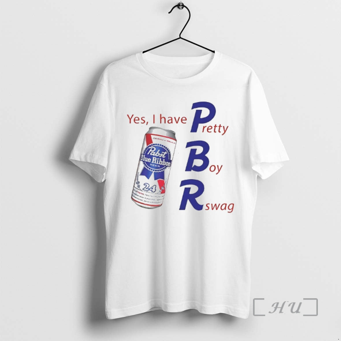 Officials Pabst Blue Ribbon Yes I Have Pretty Boy Swag T-Shirts, Hoodie, Sweatshirt | InkNestWear.com