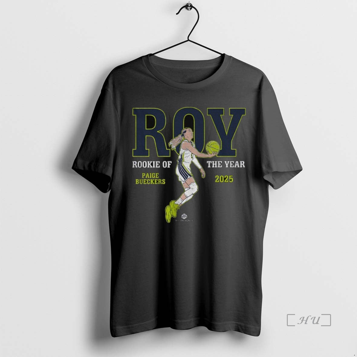 Officials Paige Bueckers Dallas Wings Basketball Wnba Roy Rookie Of The Year 2025 Premium T-Shirts, Hoodie, Sweatshirt