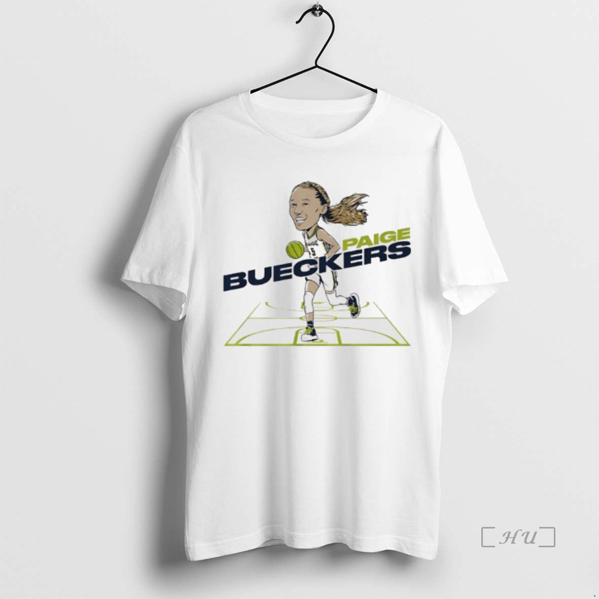 Officials Paige Bueckers Roy Dallas Wings Rookie Of The Year 2025 Caricature Premium T Shirts Hoodie, Sweatshirt