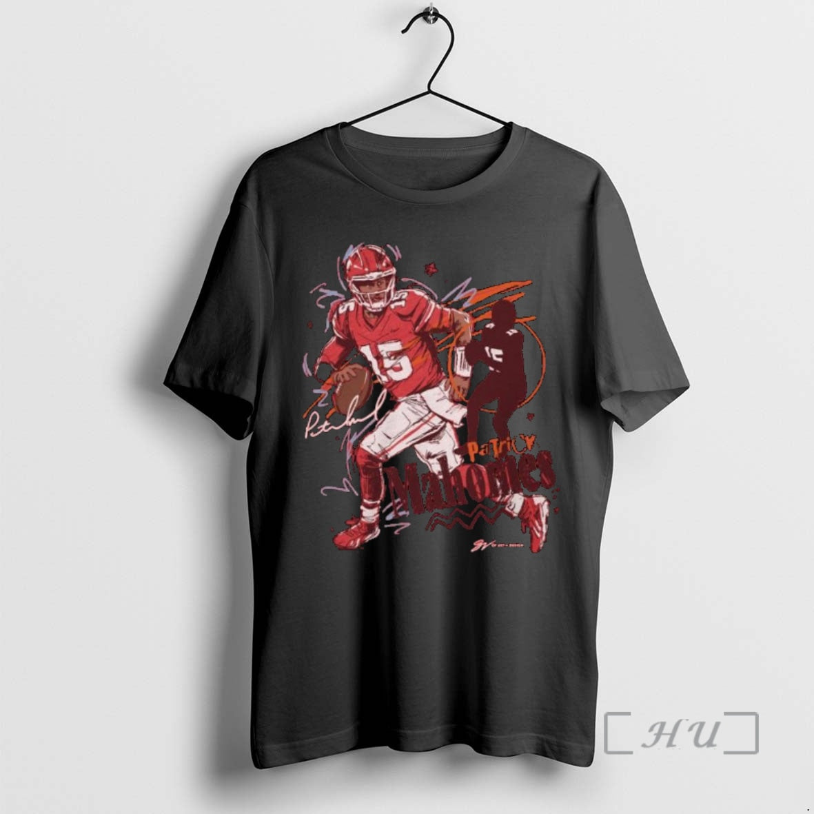 Officials Patrick Mahomes Kansas City Scribble Signature T-Shirts, Hoodie, Sweatshirt | InkNestWear.com