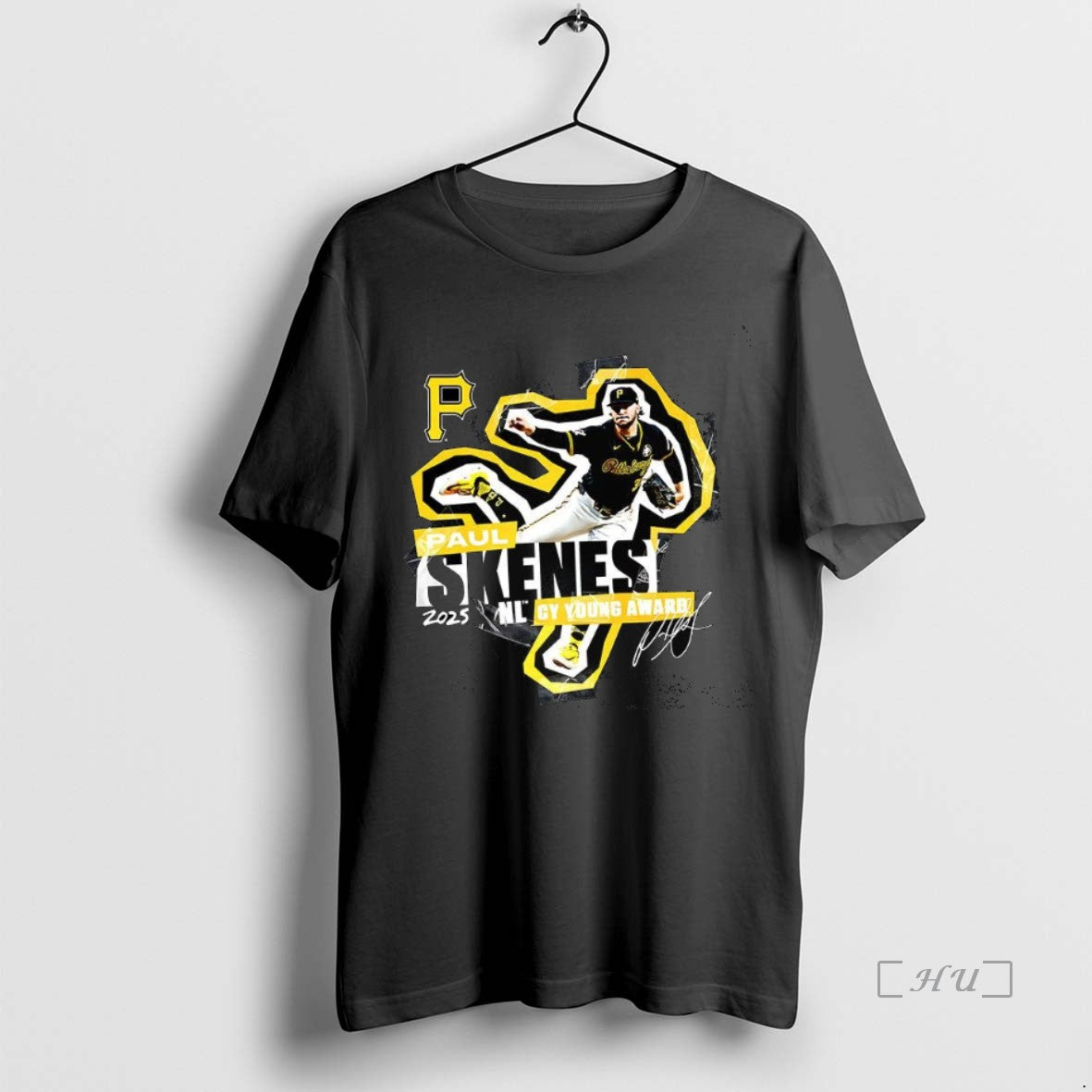 Officials Paul Skenes Pittsburgh Pirates 2025 National League Cy Young Award Winner Signature Premium T-Shirts, Hoodie,...