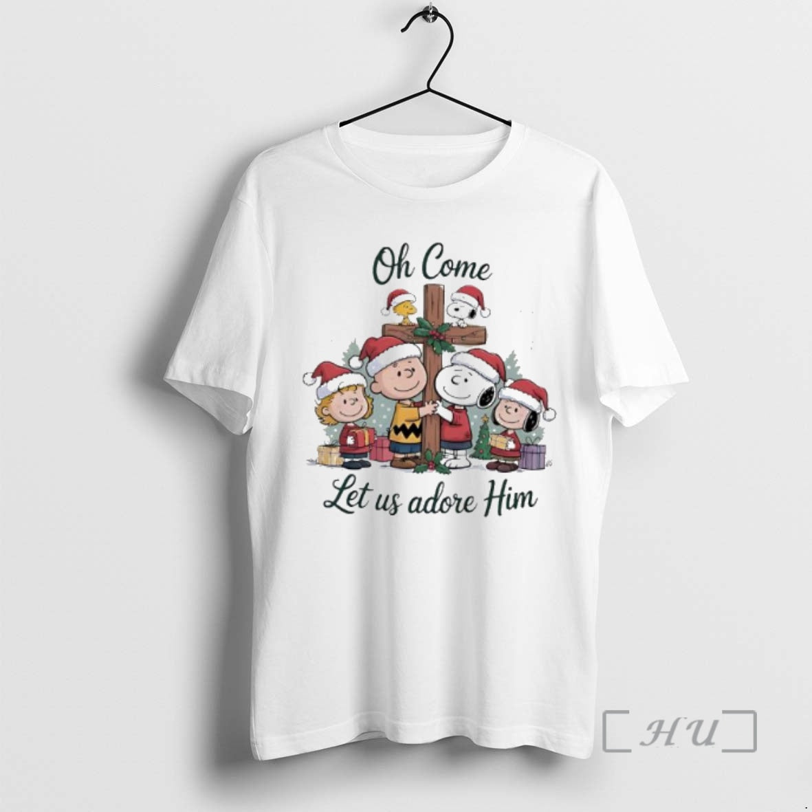 Officials Peanuts Nativity Christmas Oh Come Let Us Adore Him T-Shirts, Hoodie, Sweatshirt | InkNestWear.com