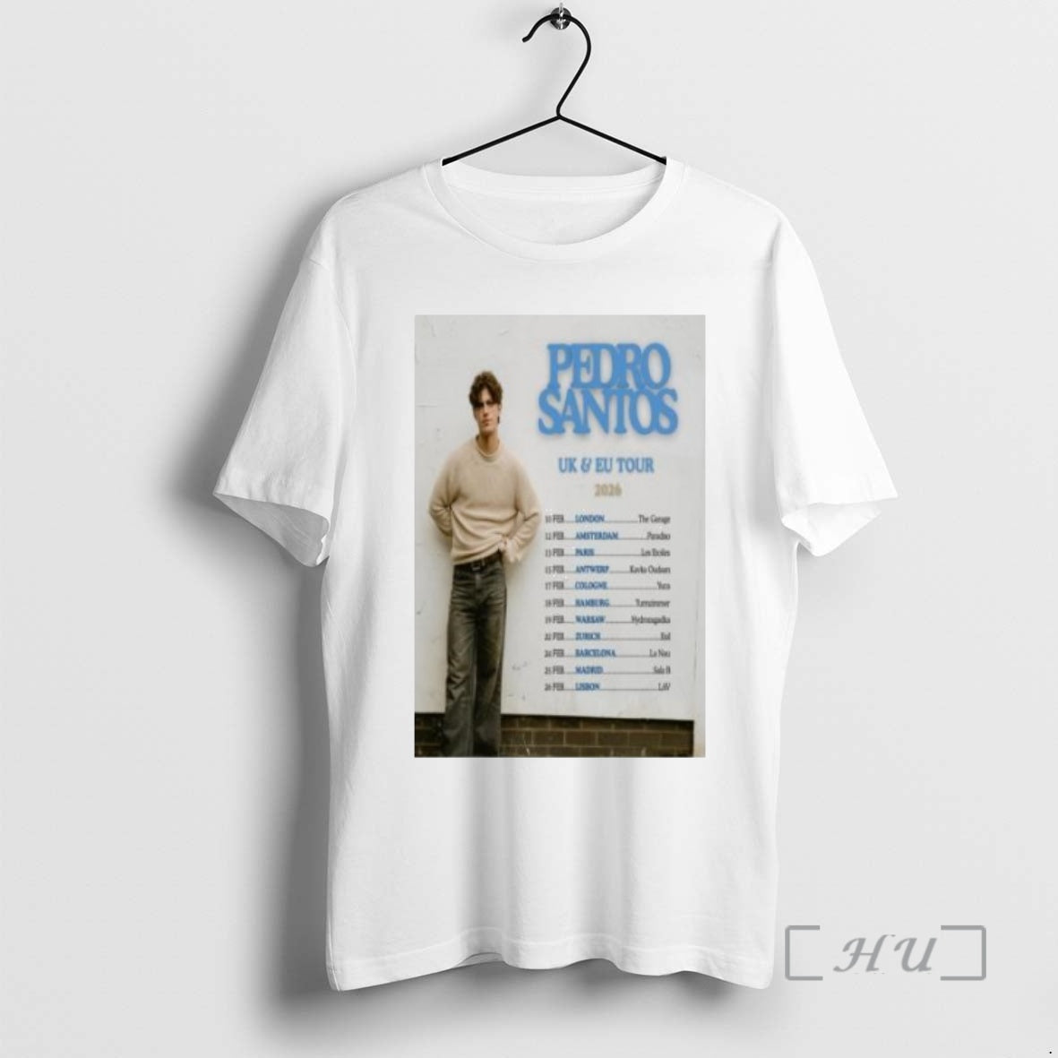 Officials Pedro Santos Uk Eu Tour 2026 Circle White T-Shirts, Hoodie, Sweatshirt | InkNestWear.com
