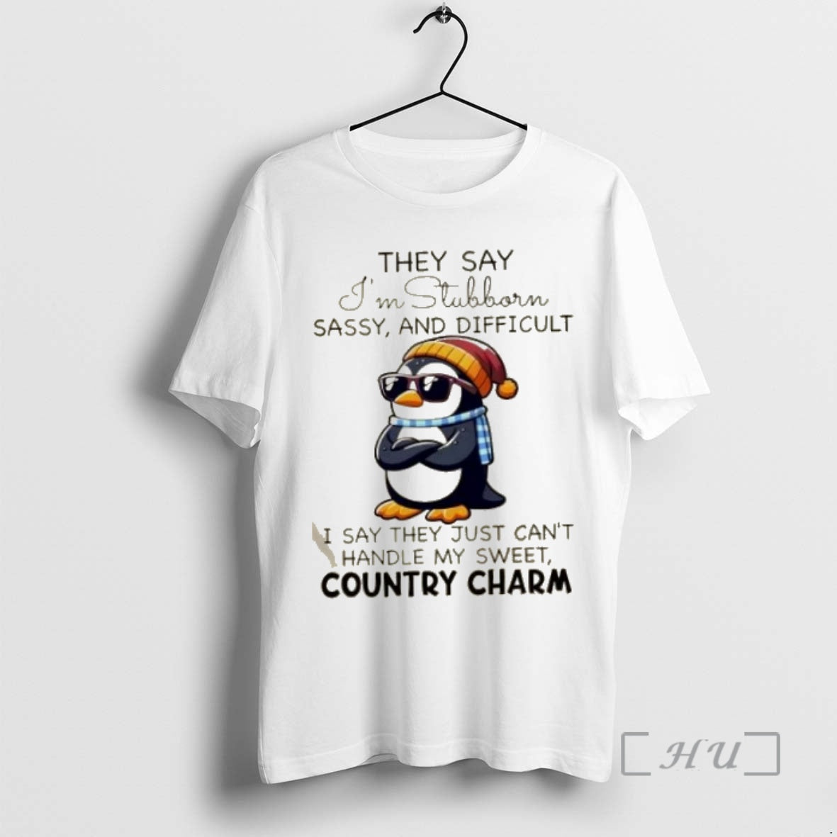 Officials Penguin They Say Im Stubborn Sassy And Difficult I Say They Just Cant Handle T-Shirts, Hoodie, Sweatshirt