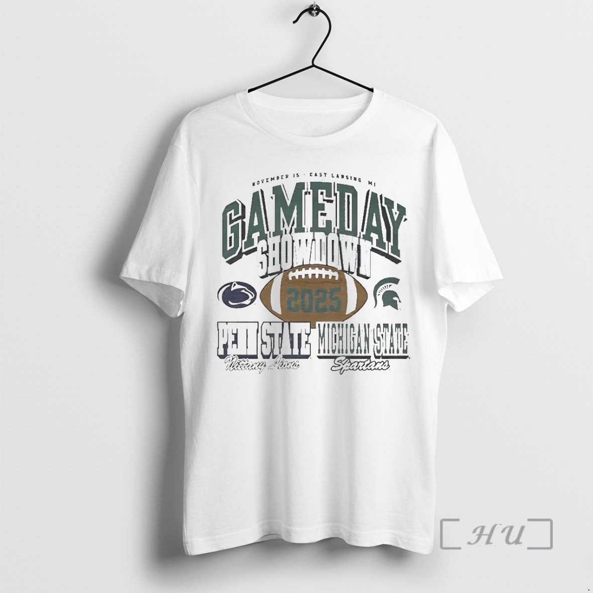 Officials Penn State Nittany Lions Vs Michigan State Spartans Gameday Showdown 2025 Premium T Shirts Hoodie, Sweatshirt