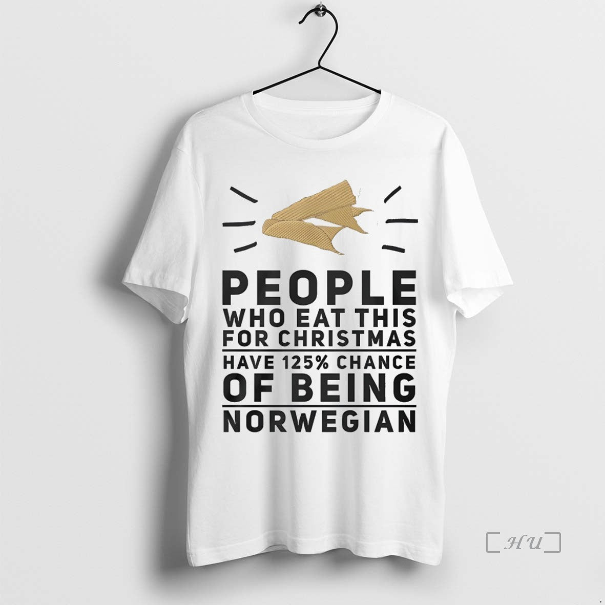 Officials People Who Eat This For Christmas Have 125 Chance Of Being Norwegian White Premium T-Shirts, Hoodie, Sweatshirt