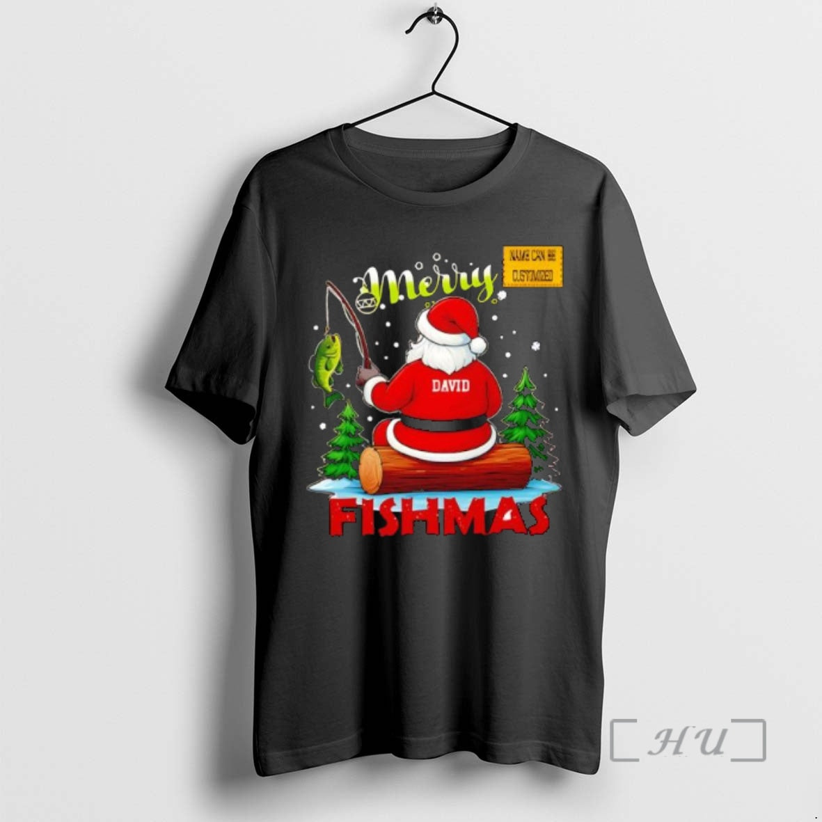 Officials Personalized Christmas Fishing Merry Fishmas T-Shirts, Hoodie, Sweatshirt | InkNestWear.com
