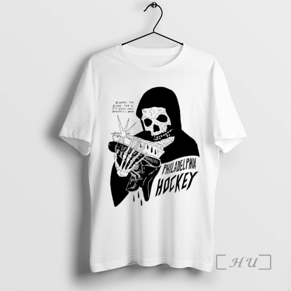 Officials Philadelphia Hockey Beware The Blade For In Its Wake Only Darkness Is Made Premium T-Shirts, Hoodie, Sweatshirt