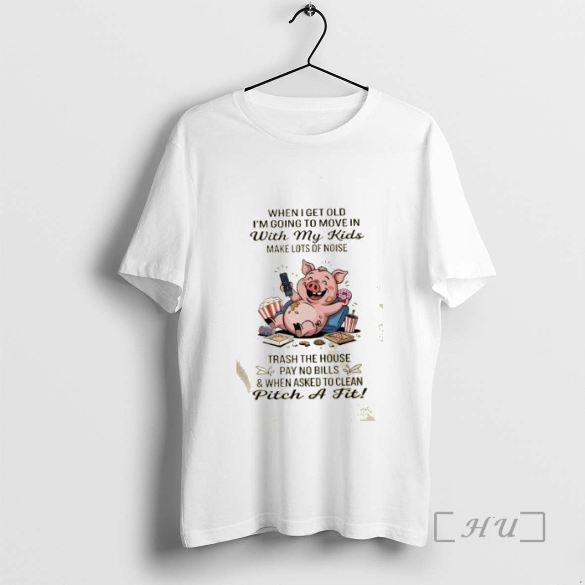 Officials Pig When I Get Old Im Going To Move In With My Kids Make T-Shirts, Hoodie, Sweatshirt | InkNestWear.com