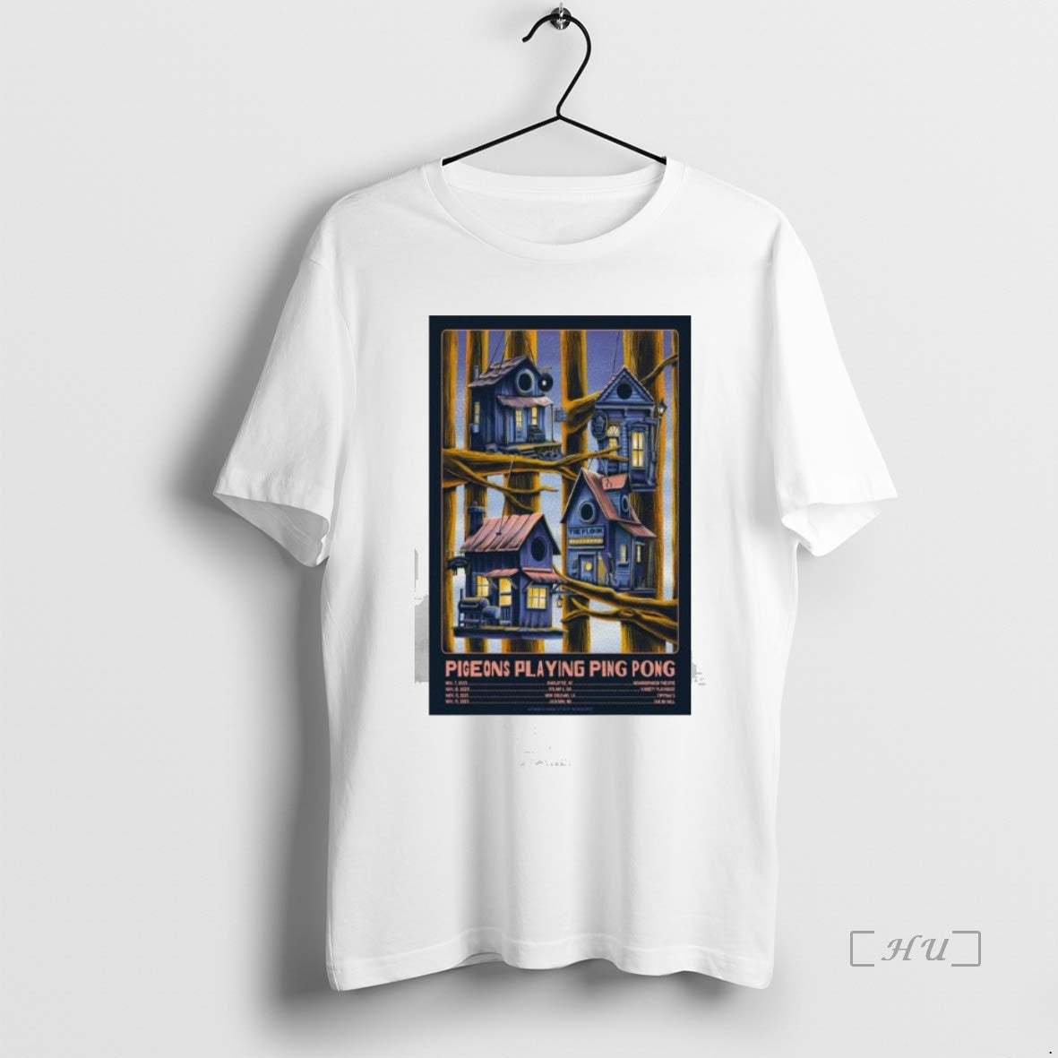 Officials Pigeons Playing Ping Pong November Shows 2025 T-Shirts, Hoodie, Sweatshirt | InkNestWear.com