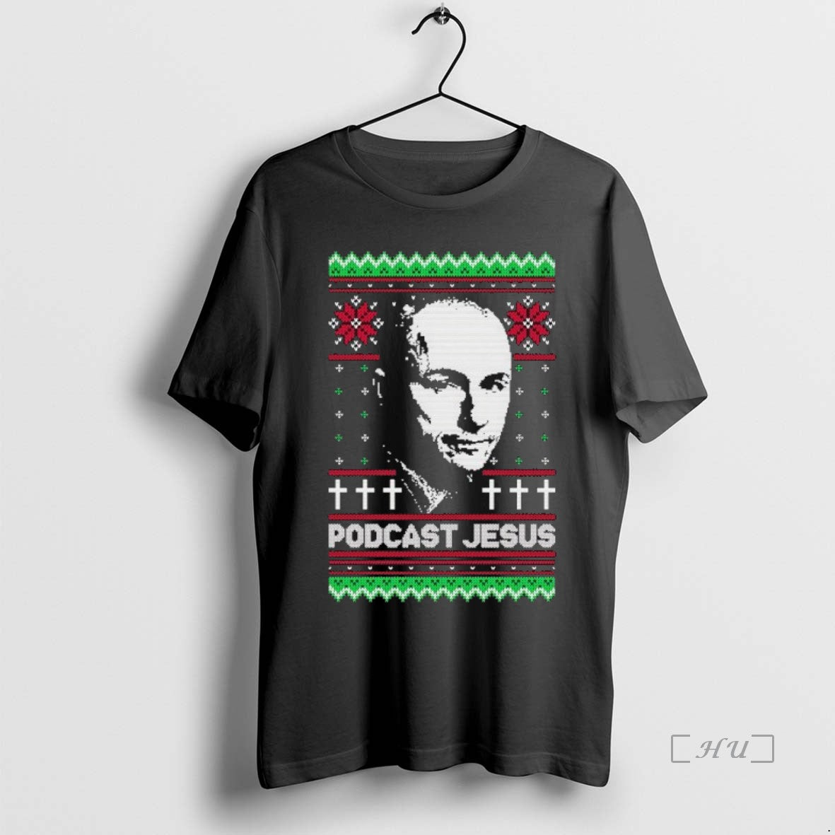 Officials Podcast Jesus Ugly Christmas T-Shirts, Hoodie, Sweatshirt | InkNestWear.com