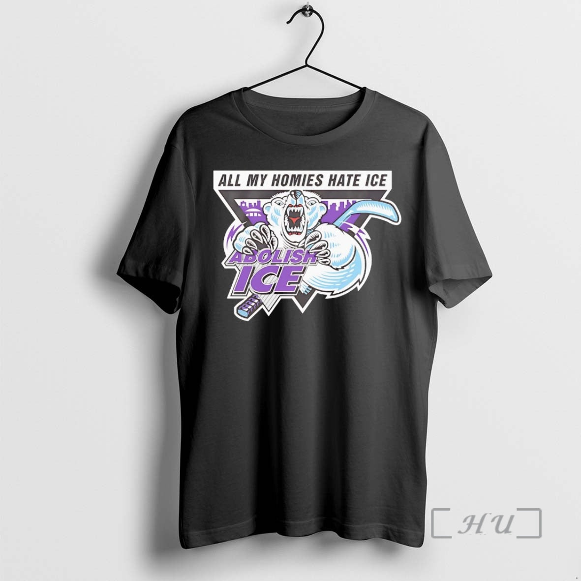 Officials Polar Bear Abolish Ice All My Homies Hate Ice T-Shirts, Hoodie, Sweatshirt | InkNestWear.com