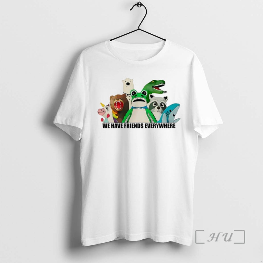 Officials Portland Frog We Have Friends Everywhere T Shirt Sweater