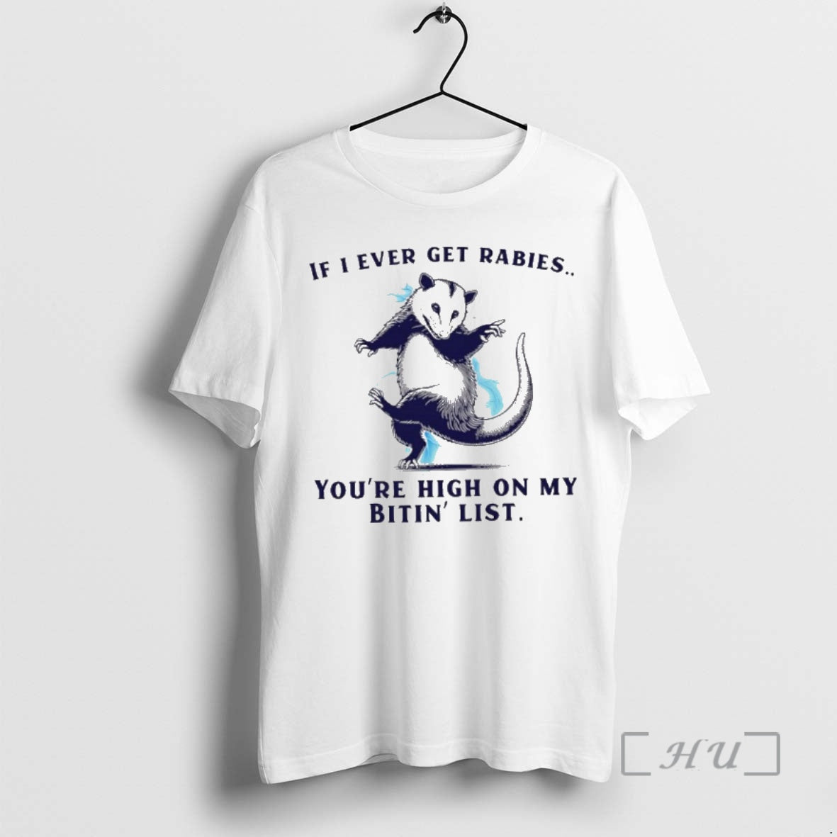 Officials Premium Rat If I Ever Get Rabies Youre High On My Bitin List Premium T-Shirts, Hoodie, Sweatshirt | InkNestWear.com