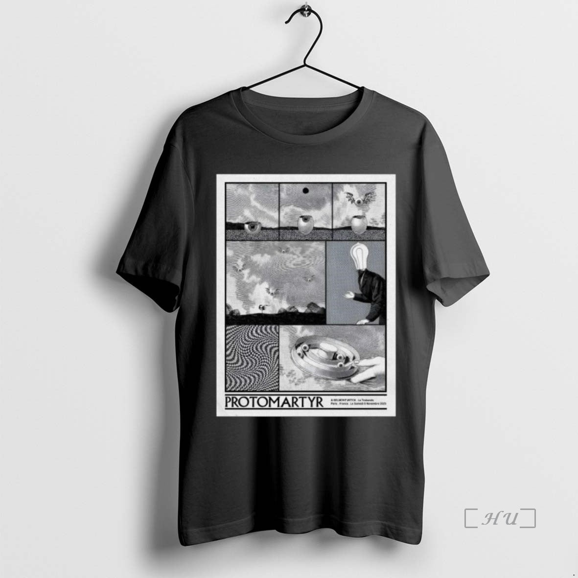 Officials Protomartyr November 8 2025 Pitchfork Music Festival Paris Le Trabendo Paris Premium T Shirts Hoodie, Sweatshirt