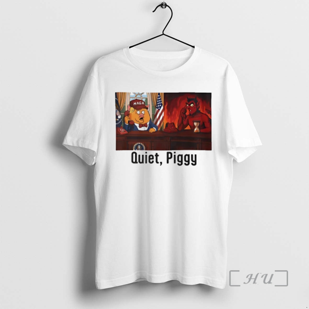 Officials Quiet Piggy Anti Trump Devil T-Shirts, Hoodie, Sweatshirt | InkNestWear.com