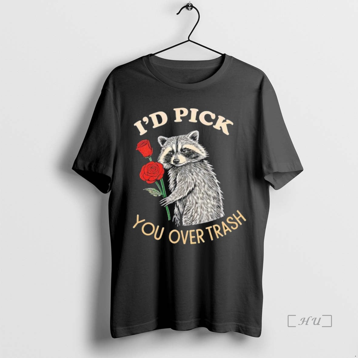 Officials Raccoon Id Pick You Over Trash T-Shirts, Hoodie, Sweatshirt | InkNestWear.com